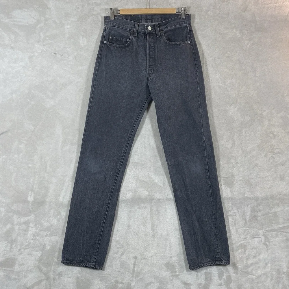 Vtg 80s Levis 501-0658 Black Jeans Mens 31x34 (fit 30x33) Made in USA 1984